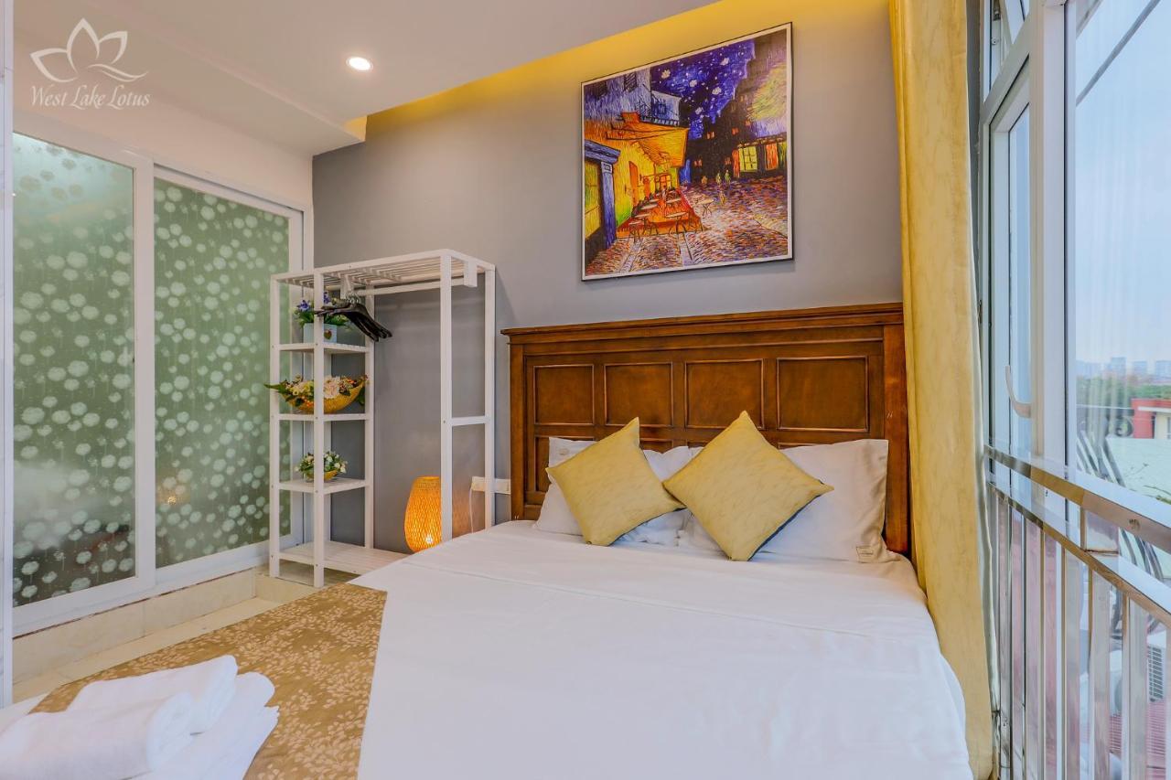 The Lakeview - West Lake Lotus Apartments Hanoi Eksteriør billede