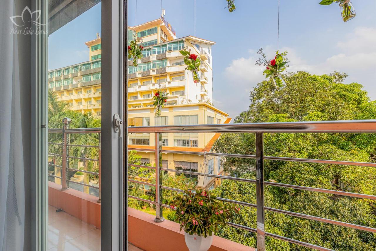 The Lakeview - West Lake Lotus Apartments Hanoi Eksteriør billede