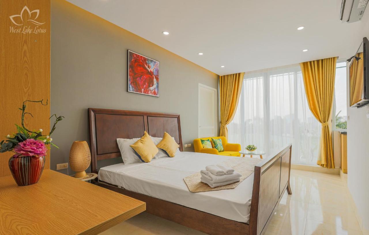 The Lakeview - West Lake Lotus Apartments Hanoi Eksteriør billede