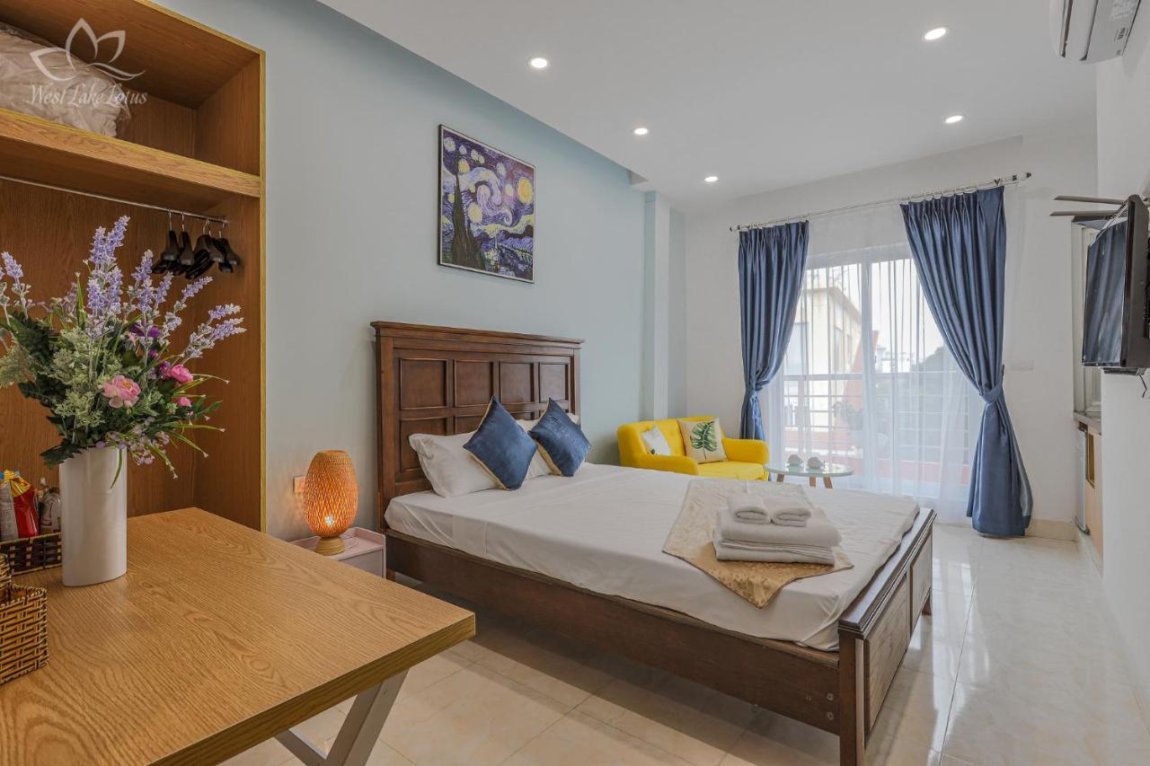 The Lakeview - West Lake Lotus Apartments Hanoi Eksteriør billede